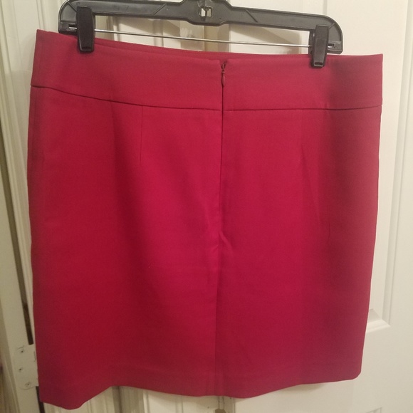 ❤❤LOFT Red Skirt Size 12❤❤ - Picture 4 of 5